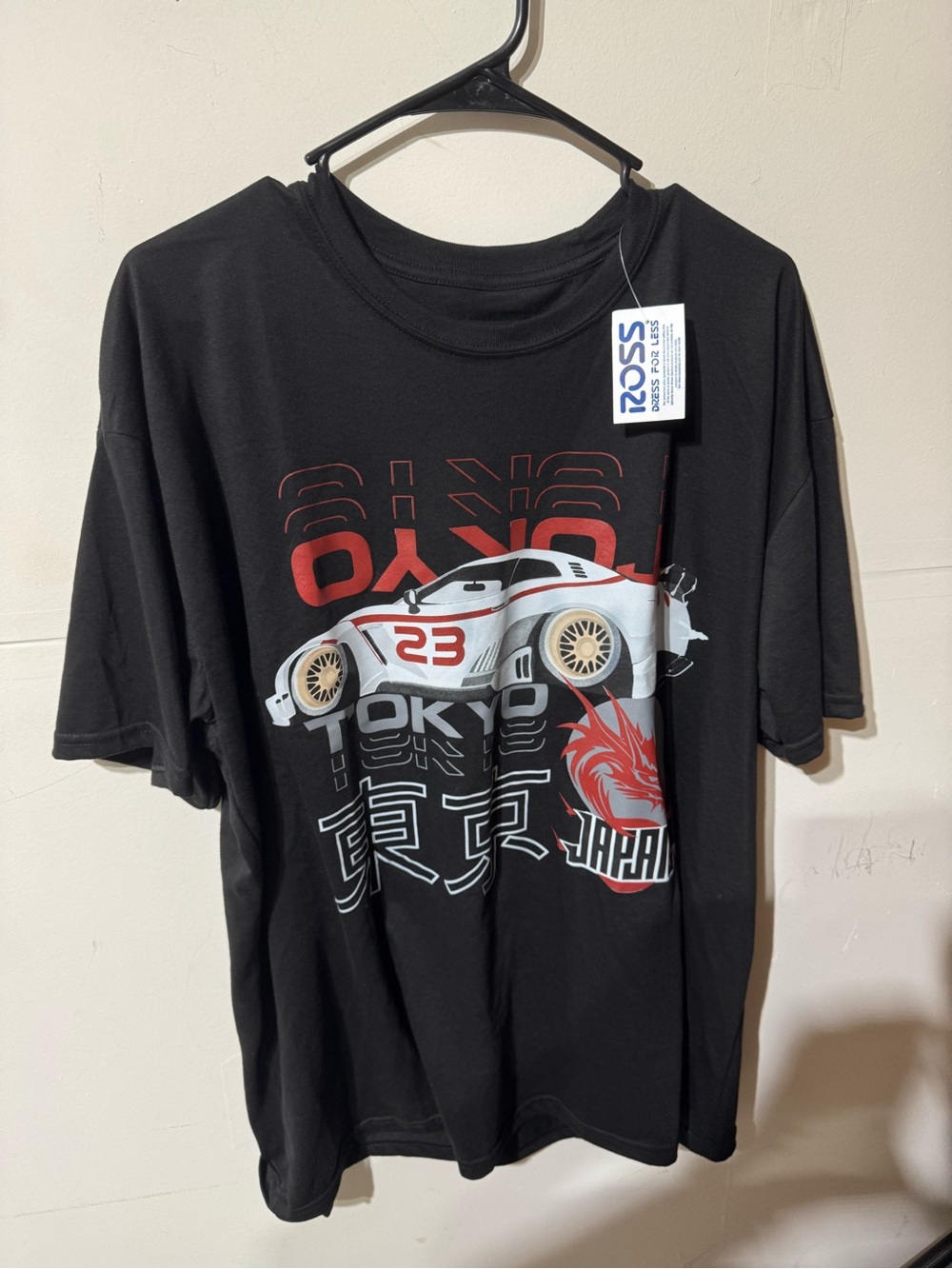 Black Tokyo Racing Graphic Tee